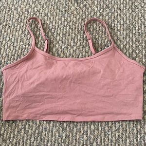 Mauve Aerie Crop Top